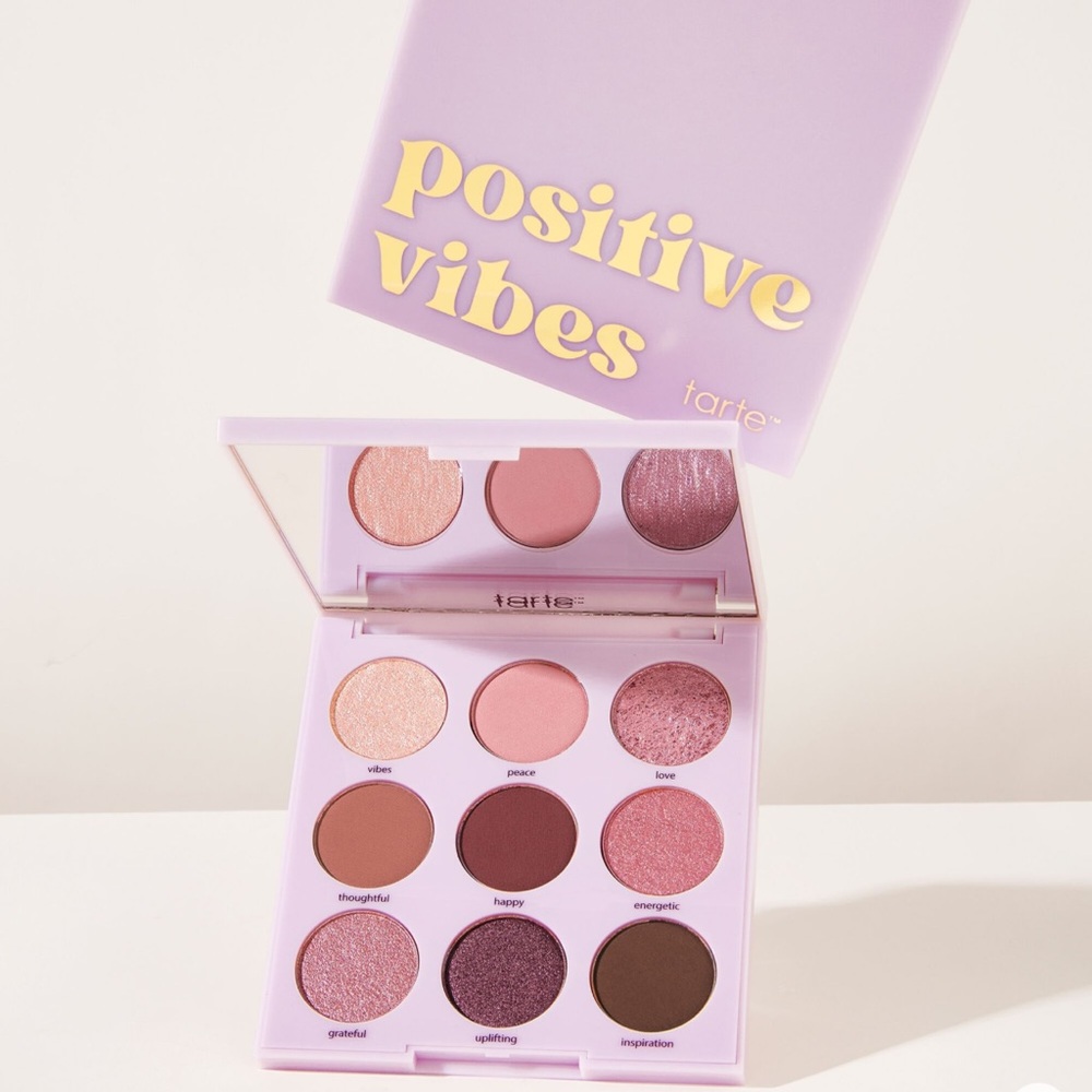 New Tarte Positive Vibes Eyeshadow Pallet